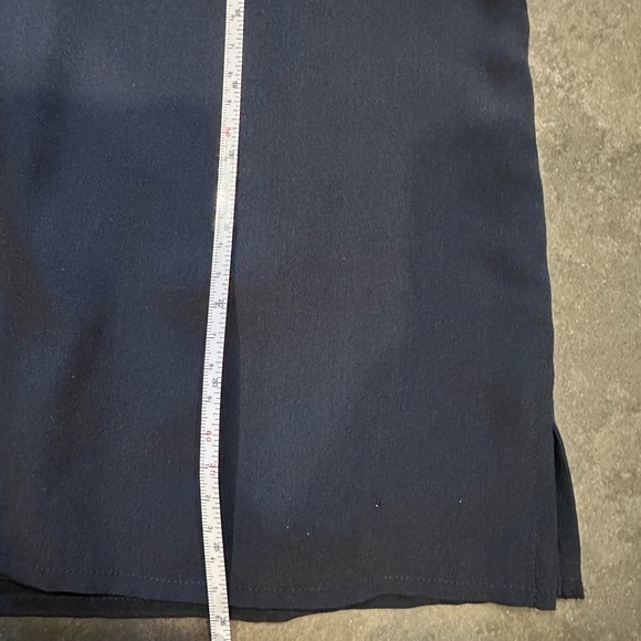 Navy silk top - Picture 6 of 6